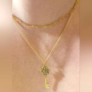 Handmade double strand necklace